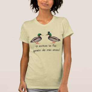 Esperanto: Vi estas la fia ĝemelo de mia anaso! T-Shirt