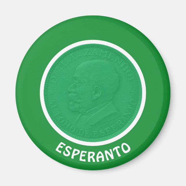 Esperanto / Zamenhof, Magnet (Front)