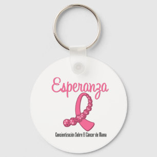Esperanza Liston Rosa - Cancer de Mama Key Ring