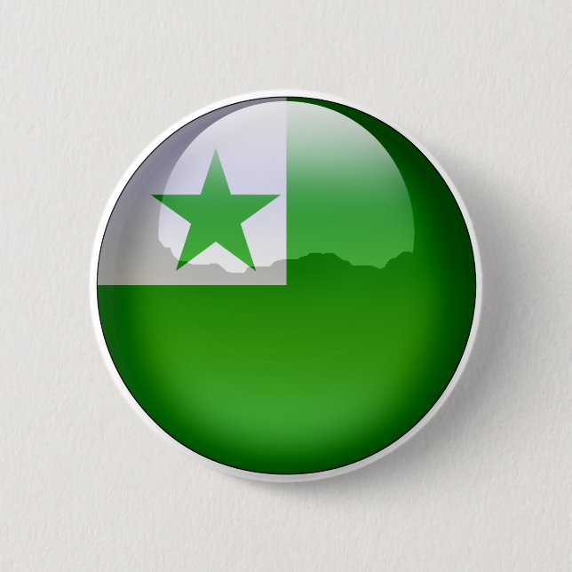 EspFlagJewel 6 Cm Round Badge (Front)