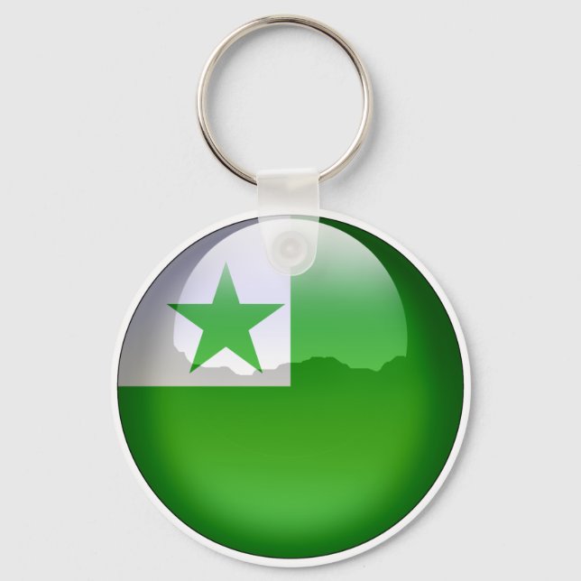 EspFlagJewel Key Ring (Front)