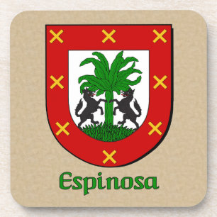 Espinosa Family Shield Coaster