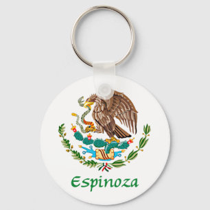 Espinoza Mexican National Seal Key Ring