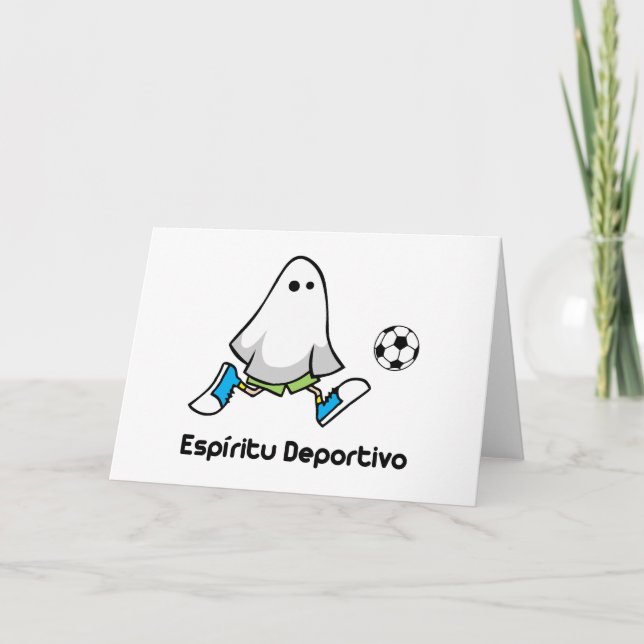 Espiritu Deportivo Thank You Card (Front)