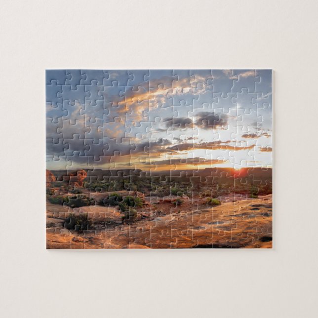 Esplanade Sunset - Grand Canyon - Thunder River Jigsaw Puzzle (Horizontal)