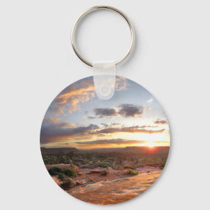 Esplanade Sunset - Grand Canyon - Thunder River Key Ring