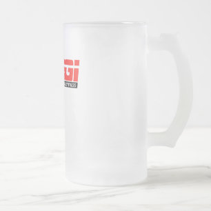 ESPN Corgi 15oz. Frosted Glass Mug