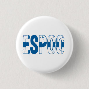 Espoo Finland 3 Cm Round Badge
