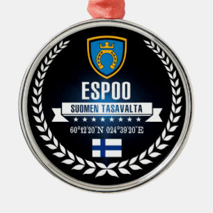 Espoo Metal Tree Decoration