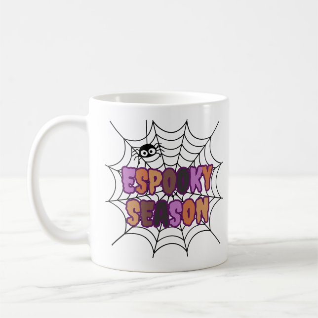 Espooky Season Fun Halloween  Coffee Mug (Left)