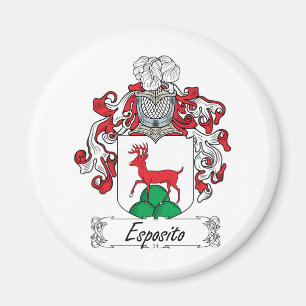 Esposito Family Crest Magnet