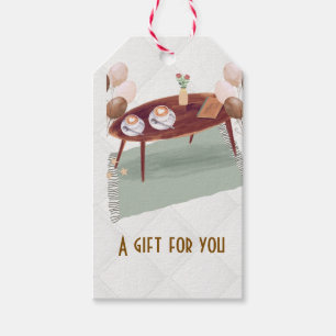 Espresso and Balloons Gift Tags