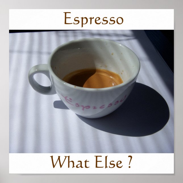 Espresso Blinds Poster (Front)