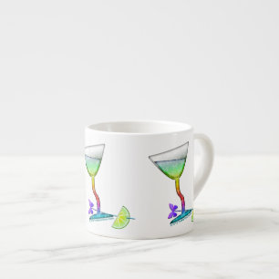 ESPRESSO & CHINA CUPS - BUTTERFLY MARTINI