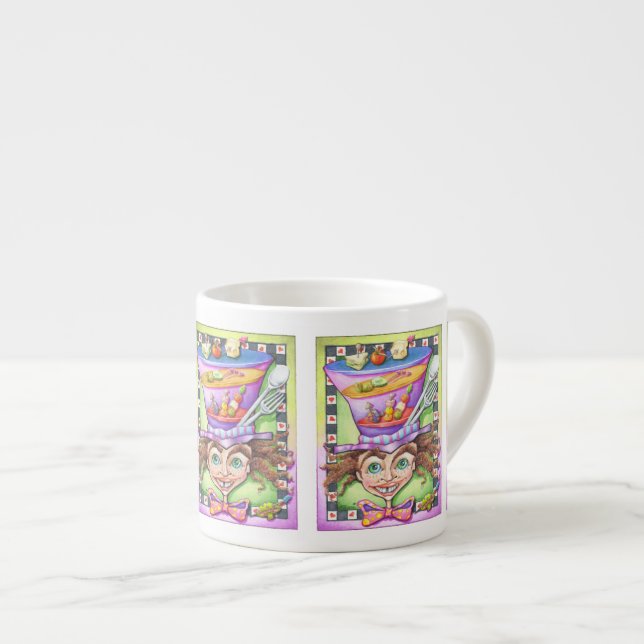ESPRESSO & CHINA CUPS - THE MAD PLATTER (Front Right)