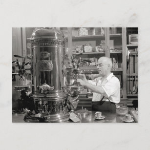 Espresso Coffee Shop, 1942 Postcard
