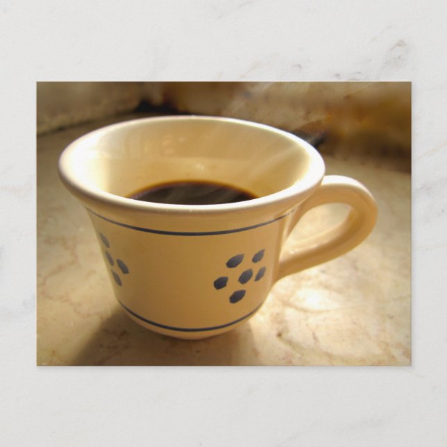 Espresso Cup Postcard (Front)