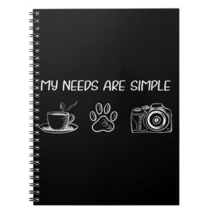 Espresso Dslr Australian Shepherd Bulldog Photogra Notebook