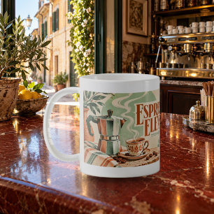 Espresso Elevato Italian Risograph Mug