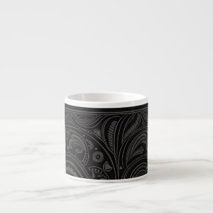 Espresso/Grey/Black Paisley/Speciality Mug