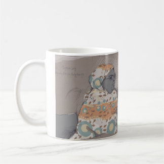Espresso lady coffee mug