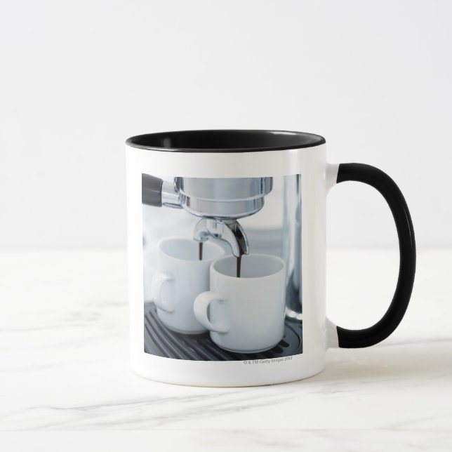 Espresso machine making coffee mug (Right)