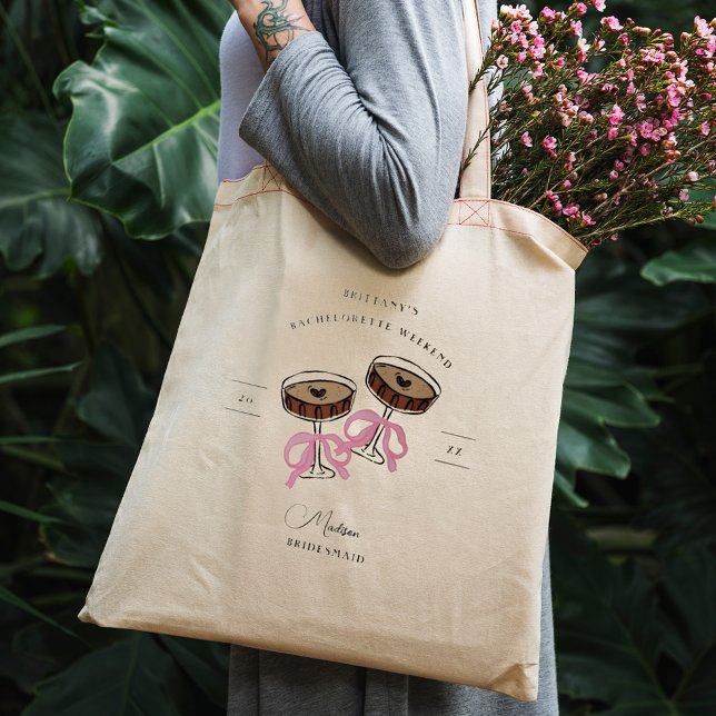 Espresso Martine Bachelorette Weekend  Tote Bag (Creator Uploaded)