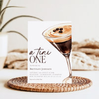 Espresso Martini A Tini One Baby Shower