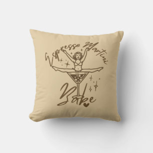 Espresso Martini Babe Cushion