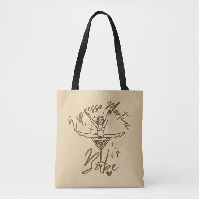 Espresso Martini Babe  Tote Bag (Front)