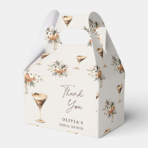 Espresso Martini Bridal Shower Thank You Favour Box