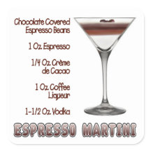 Espresso Martini Cocktail Recipe Art