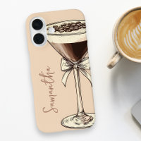 Espresso Martini Coffee Lover Personalised Brown