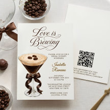 Espresso Martini Love Is Brewing Bridal Shower
