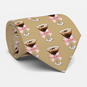 Espresso Martini Pattern Tie