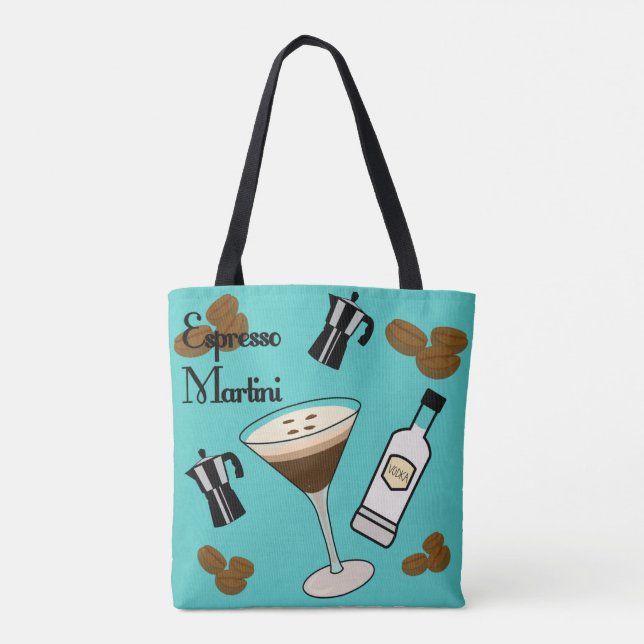 Espresso Martini Tote Bag (Back)