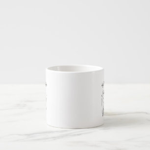 Espresso mug (hand-drawn cats)