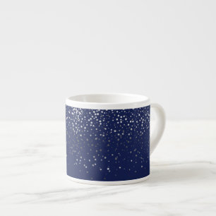 Espresso Mug-Petite Stars Midnight Espresso Cup