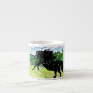 Espresso Mug Thunder Black Stallion