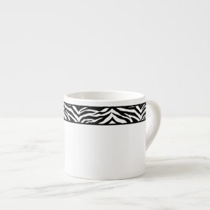 Espresso Mug-Zebra Print Espresso Cup