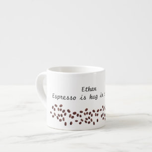 Espresso name custom gift, Expresso lovers, Cup