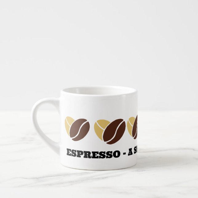 Espresso Perfection Mug, Cute Mug (Left)