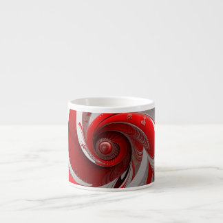 Espresso/Red Swirl/Speciality Mug