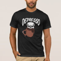 Espresso Skull Depression Skeleton Coffee Lover