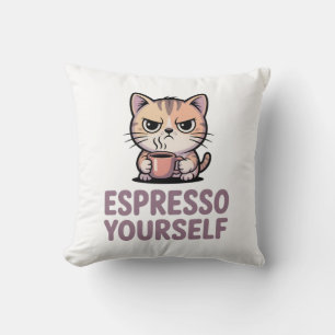 Espresso Yourself Cushion