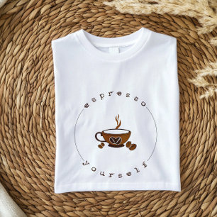 Espresso Yourself Flowy Boho Coffee Shirt