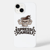 Espresso Yourself - Funny Coffee Lover Design