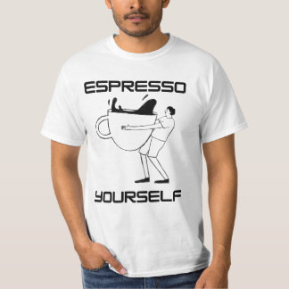 ESPRESSO YOURSELF - Funny Coffee Lover t-shirt