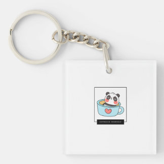 Espresso Yourself Key Ring