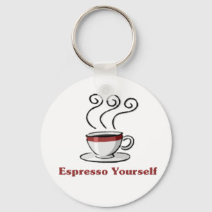 Espresso Yourself Key Ring